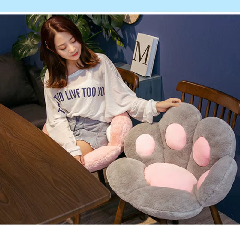 Cat Paw Chair Cushion Lovely Cat Paw Cushioncat Paw Shape Chair Cushion Cozy Seat Pad Floor Cushion Seat Pillow
